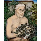 Bruno Caruso, Ritratto di Federico Zeri