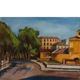 Orfeo Tamburi, Lungotevere, 1954