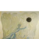Architettura umana, 1958 by Virgilio Guidi, oil on canvas, offered Jun 2016