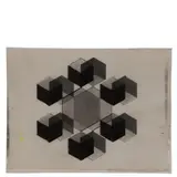 Attilio Alfieri, Progetto Triennale Parete Est, 1933, Pellicola fotografica su fotografia applicata su cartoncino