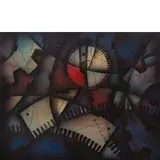 Roberto Crippa, Spirale, 1951, oil on canvas