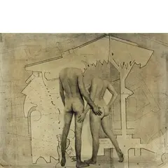 Elio Mariani, Spazio di progettazione, 1971, Tela emulsionata