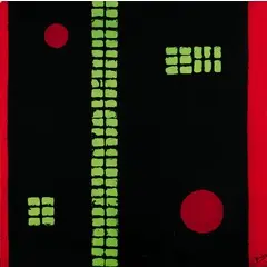 Enrico Bordoni, Senza titolo, primi anni '60, oil on panel