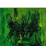 Roberto Crippa, Spirale, 1953, oil on canvas