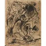Felice Carena, L'angelo e Tobia, 1948