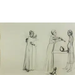 Charles Avery, Senza titolo, 2003, pencil on paper
