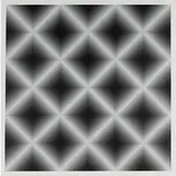 Getulio Alviani, Testura grafica ortogonale, 1972, lithograph on paper