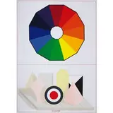 Lucio Del Pezzo, Senza titolo, 1972, screenprint on panel
