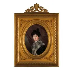 Senza titolo by A Miniature Portrait, Austria, 19Th Century, offered Nov 2016