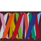Roma 1927 - Perugia 2005 / Visanis IV, 2000 by Piero Dorazio, oil on canvas, offered Nov 2016