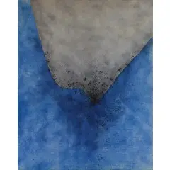 Giuseppe Santomaso, Venezia 1907 - 1990 / Spazio azzurro grigio, 1973, oil on canvas