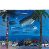 Raoul Dufy, Le Havre 1877 - Forcalquier 1953 / Nice, Les Barques, 1929