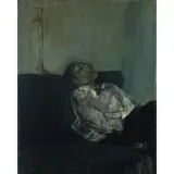 Alberto Sughi, Cesena 1928 - Bologna 2012 / Uomo che dorme, 1963