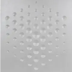 Stefano Brunello, 1960 / Cubo, 2014, acrylic on canvas sagomata applicata on panel