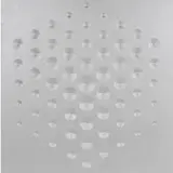 Stefano Brunello, 1960 / Cubo, 2014, acrylic on canvas sagomata applicata on panel