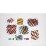 Roma 1927 - Perugia 2005 / Inventario, 1963 by Piero Dorazio, lithograph on paper, offered Nov 2016