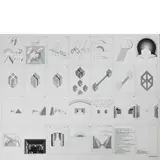 Superstudio Group, 1966 - 1986 / Un viaggio nelle regioni della ragione, 1972, screenprint on paper