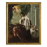 Federiko Benković, San Luigi Gonzaga, oil on canvas