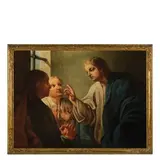 Egidio Dall'Oglio, Giuseppe interpreta i sogni, oil on canvas