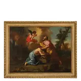 Antonio Paroli, Sacrificio di Isacco, oil on canvas