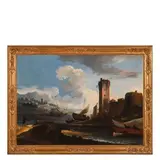 Bartolomeo Pedon, Paesaggio di fantasia