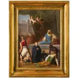 Francesco Podesti, Scena di martirio, oil on canvas