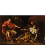 Johann Heiss, Cleopatra, oil on canvas