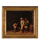 Jan Olis, Giocatori di dadi, oil on panel