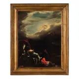 Camillo Procaccini, Caduta di Saulo, oil on canvas