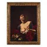 Daniel Seiter, Cleopatra, oil on canvas