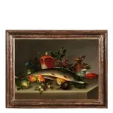 Nicola Levoli, Natura Morta / Firma dissimulata, oil on canvas