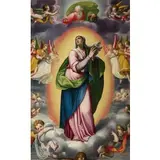 Camillo Procaccini, Immacolata / Firmata e datata in basso a destra: CAMILVS. PROCACINVS/ F. MDXCI, oil on canvas
