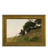 Alfredo Luxoro, Genova 1859 - 1918 / Tramonto d'estate, oil on canvas