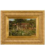 Carlo Pollonera, Alessandria d'Egitto 1849 - Torino 1923 / Verso l'estate / Firmato 'C Pollonera' sul retro, oil on panel