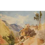 Giacinto Gigante, Napoli 1806 - 1876 / Paesaggio