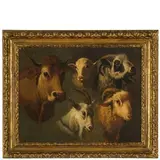 Studio di animali by Francesco Londonio, oil on canvas, offered Mar 2017