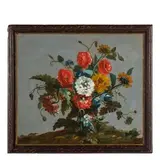 Natura morta di fiori by Maestro dei fiori guardeschi, oil on canvas di cm 58X67, offered Mar 2017