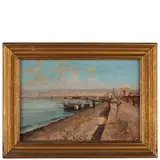 Carmine Ciardiello, Napoli 1871 ; dopo il 1916 / Marina con figure