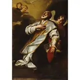 Santo vescovo in estasi by Pietro Antonio Magatti, oil on canvas, offered Mar 2017