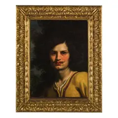 Ritratto di giovane by Lorenzo Lippi, oil on canvas, offered Mar 2017