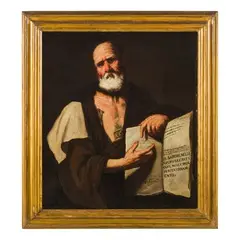 Aristotele by Luca Giordano, oil on canvas, offered Mar 2017