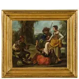 Scena di genere / Siglato sulla brocca G.B.B. by Giovanni Battista Busiri, oil on canvas, offered Mar 2017