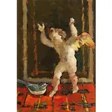 Angelo / Firmato 'Alberto H Gagliardo' in basso a sinistra by Alberto Helios Gagliardo, oil on cardboard, offered Mar 2017