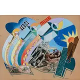 Ettore Tani, attivo nel XX secolo / Aeropittura, mixed media and collage on cartoncino
