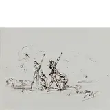 Salvador Dalí, Figueras 1904 - 1989 / Cavalieri, 1942