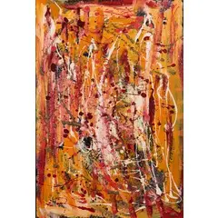 Volterra 1910 - Genova 1983 / Senza titolo, 1953 by Giuseppe Allosia, oil on panel, offered May 2017