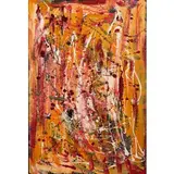 Giuseppe Allosia, Volterra 1910 - Genova 1983 / Senza titolo, 1953, oil on panel