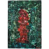 Mario Nigro, Pistoia 1917 - Livorno 1992 / Composizione, 1960, oil on paper applicata on panel