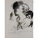Ugo Attardi, Genova 1923 - Roma 2006 / Accompagno Kathleen in direzione di Piccadilly, 1961