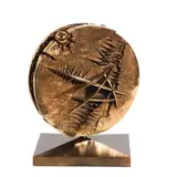 Arnaldo Pomodoro, Morciano di Romagna 1926 / Disco in forma di rosa del deserto, Studio II, 1994